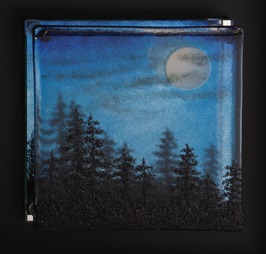 Moonlit Pines
10" x 10"
$250